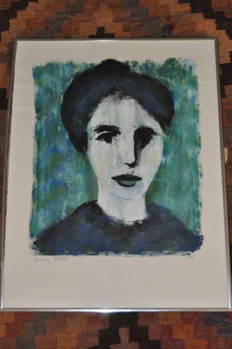 WOW!!! ANTHONY DUMVILLE-ORIGINAL MIXED MEDIA OF FAMOUS ARTIST