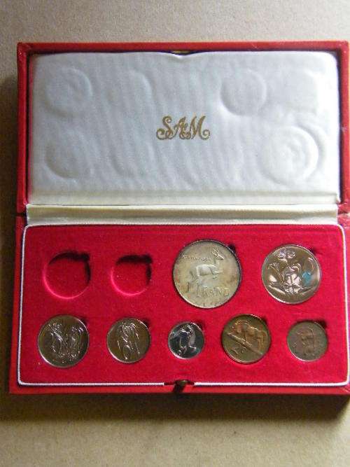 ***1968- SA LONG PROOF SET IN ORIGINAL SA MINT BOX