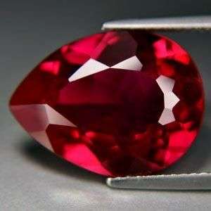 AWESOME BLOOD RED RUBY PEAR LOOSE GEMSTONE - ***22.35Ct***