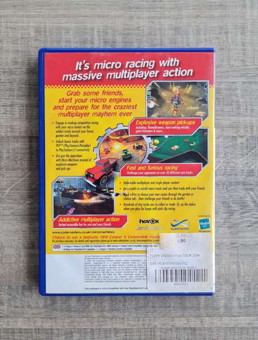 Micro Machines V4 - Playstation 2 (PS2)