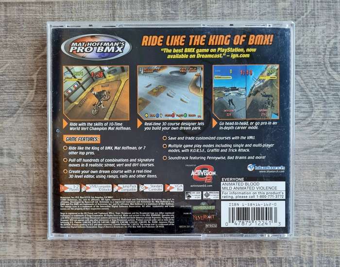 Mat Hoffman`s Pro BMX - Sega Dreamcast