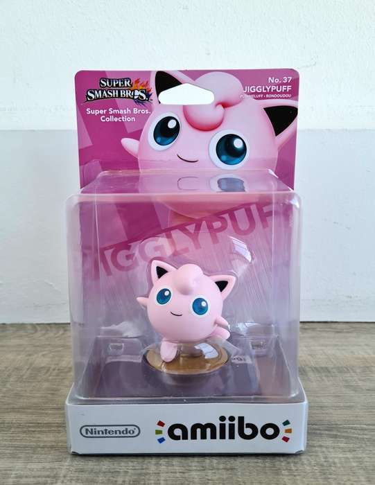 Super Smash Bros Jigglypuff Pokemon Amiibo
