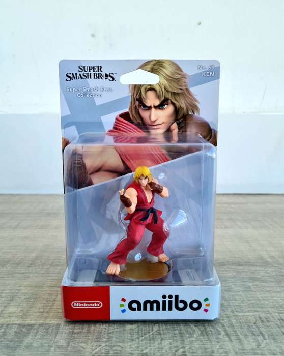 Super Smash Bros Ken Street Fighter Amiibo