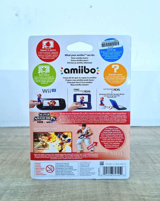 Super Smash Bros Ryu Street Fighter Amiibo