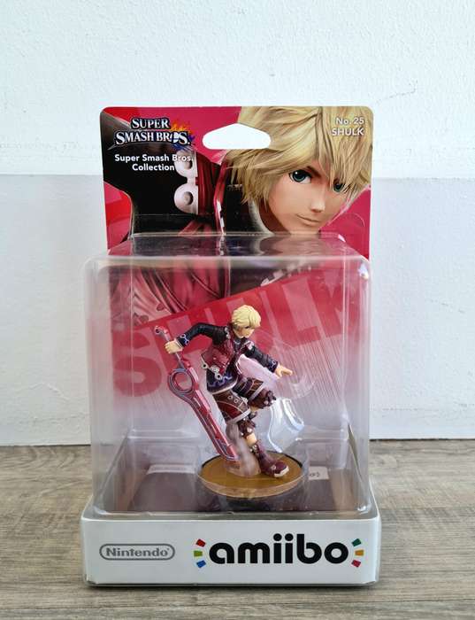 Super Smash Bros Shulk Xenoblade Amiibo