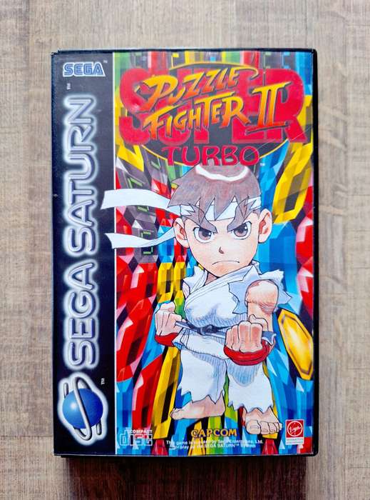 Super Puzzle Fighter 2 Turbo - Sega Saturn