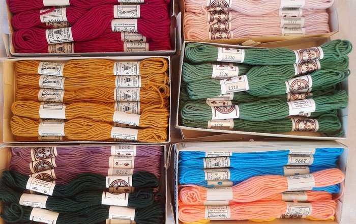 DMC retors matte / soft tapestry cotton as new - -price per skein(10metres)