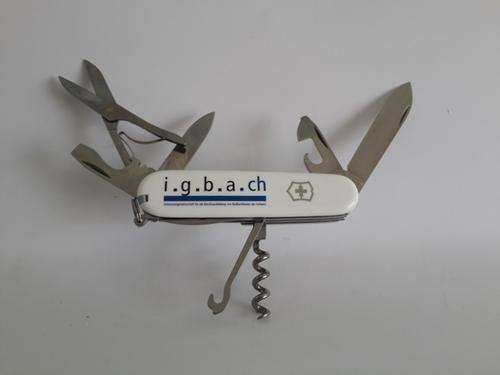 Swiss Army knife (Climber)Victorinox White Scales with logo Very good condition