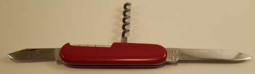 Victorinox Swiss Army Knife Gourmet 84 mm Victoria Vintage Red Scales