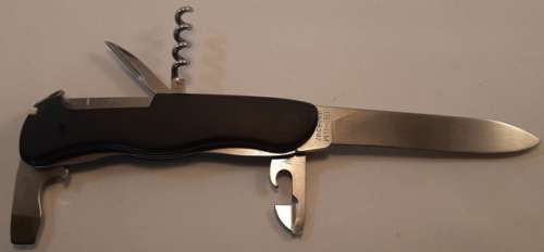 Victorinox Swiss Army Knife 111 mm  Nomad older model blades have been sharpend