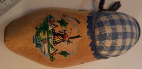 Vintage Dutch Clog Pin cushion