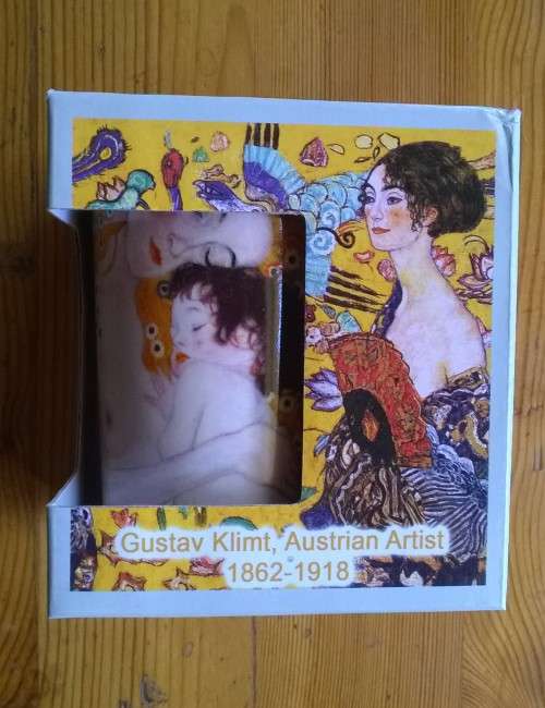KLIMT'S MOTHER AND CHILD MUG - STECHCOL FINE CHINA