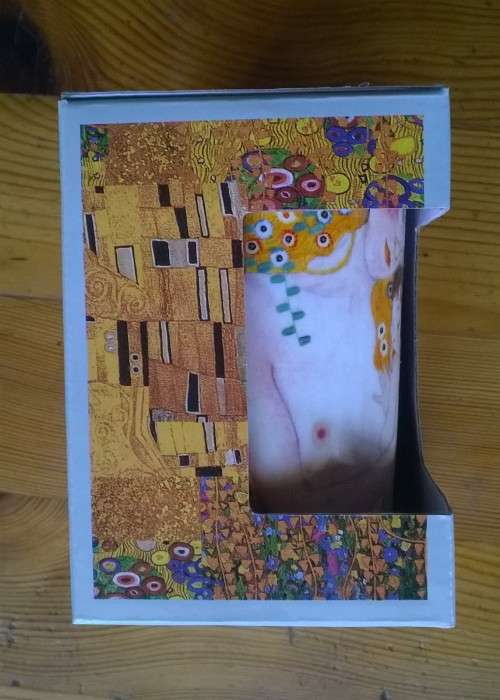 KLIMT'S MOTHER AND CHILD MUG - STECHCOL FINE CHINA