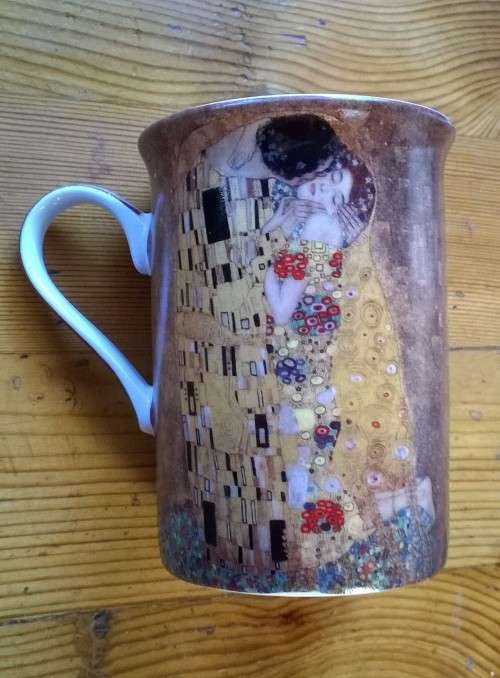 KLIMT'S KISS MUG - STECHCOL - FINE  CHINA