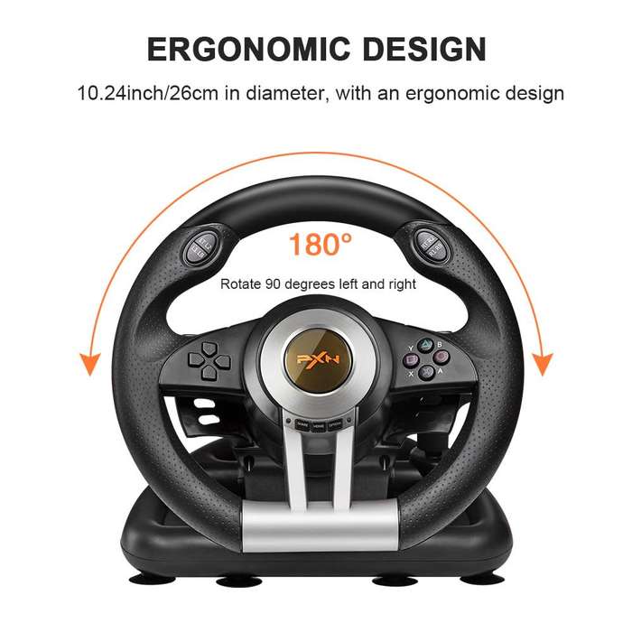 DW PXN V3 Pro Steering Wheel For PC/PS4/PS3/Xbox One/X-Series X&S/Switch