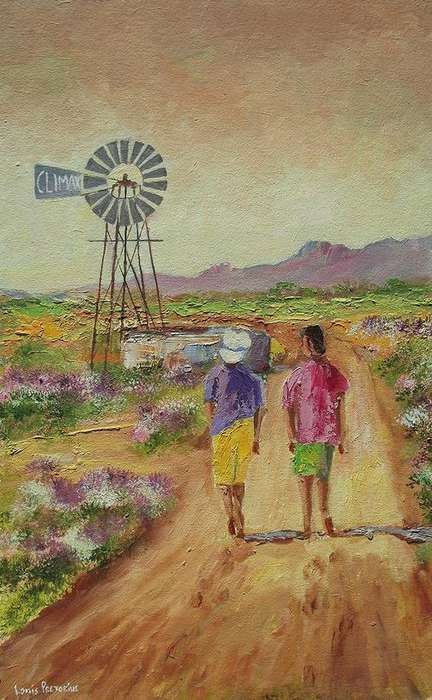 COUNTRY FRIENDS (700mm x 415mm)