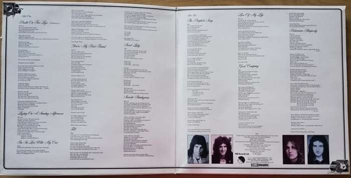 QUEEN - A NIGHT AT THE OPERA - LP
