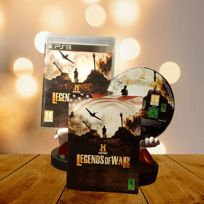 PlayStation 3 - History Legends of War - Complete in Box- Very Good Condition!