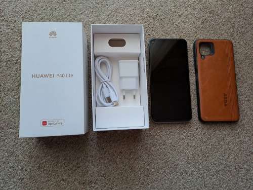 Huawei P40 lite 128gb dual sim, with 40w fast charging cable