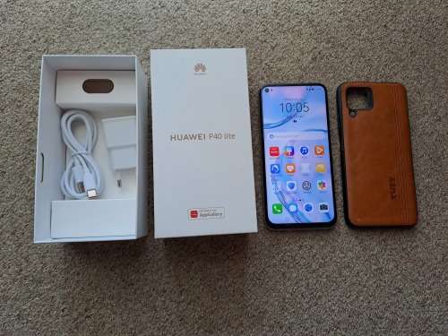 Huawei P40 lite 128gb dual sim, with 40w fast charging cable
