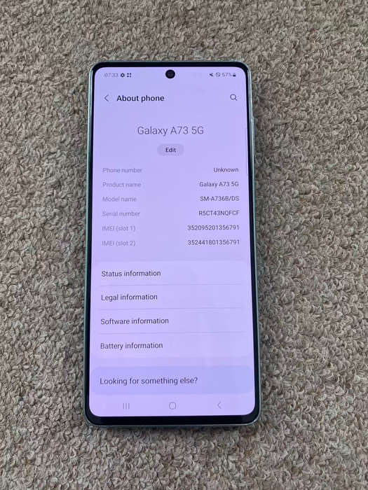Samsung A73 5G 128gb 6gb ram