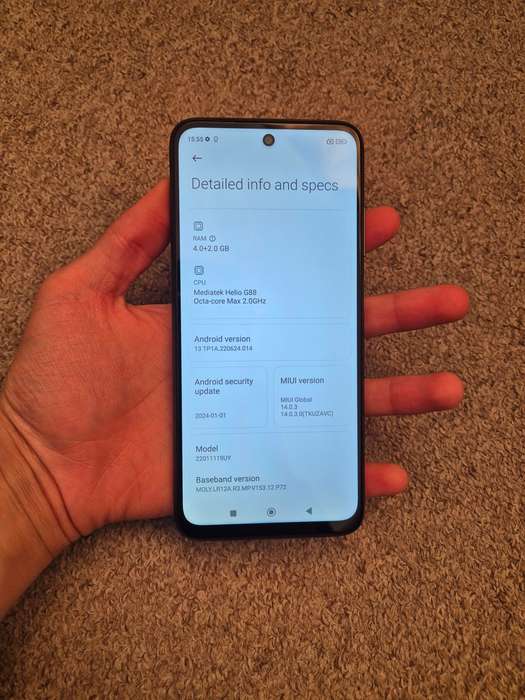 Xiaomi Redmi 10 2022 Dual SIM 128gb 6gb ram Good condition