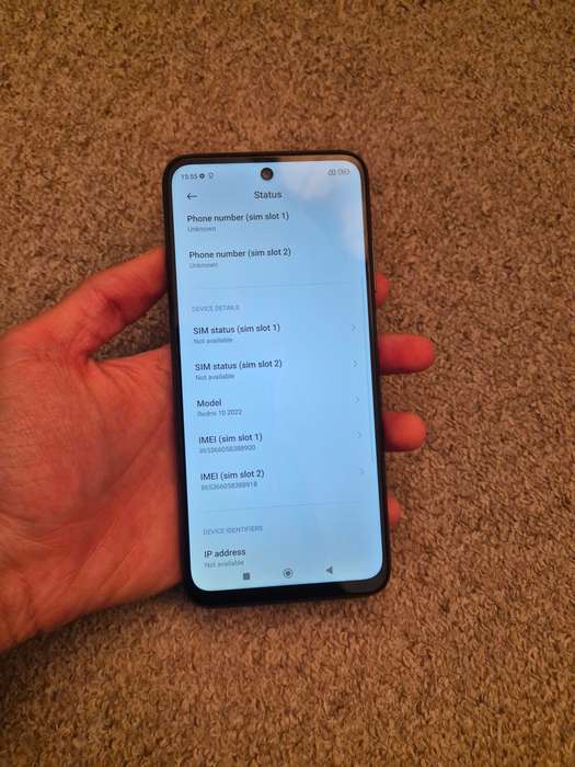 Xiaomi Redmi 10 2022 Dual SIM 128gb 6gb ram Good condition