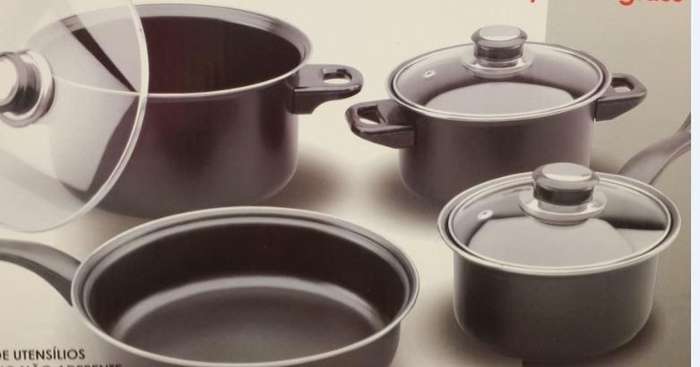 7 PIECE NON-STICK COOKWARE SET