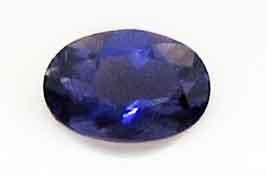 Iolite 7.00 x 5.00 mm oval facet cut