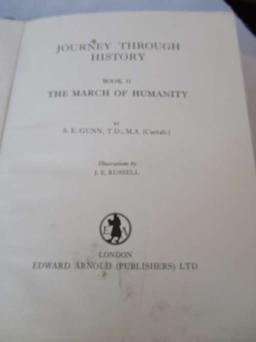 JOURNEY THROUGH HISTORY BOOK II THE MARCH OF HUMANITY