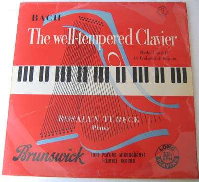 Bach  The well- temppered Clavier