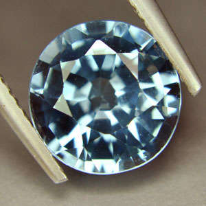 3.50ct.AWESOME TOP SEA BLUE TOPAZ LOOSE GEMSTONE OVAL