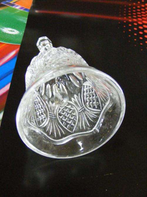Glass Handbell clear