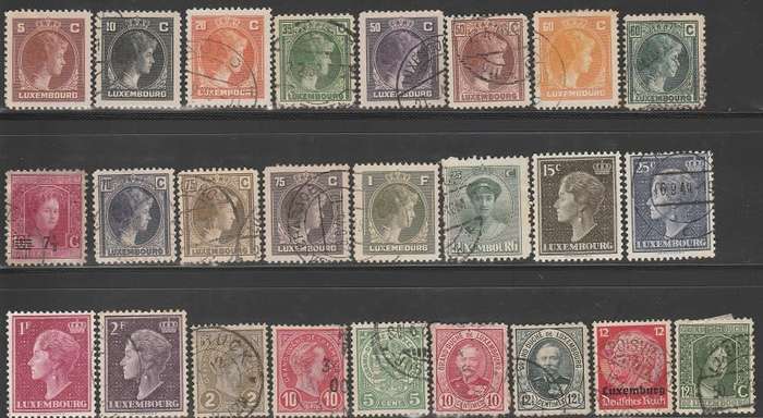 LUXEMBOURG COLLECTION : USED