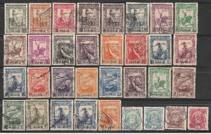 MOCAMBIQUE/COMPANHIA/EARLY  COLLECTION :USED:4 SCANS