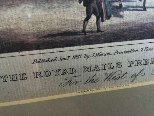 *SELLS FOR R6000+* ANTIQUE PAIR OF 1831 JAMES POLLARD LITHOGRAPHS!!