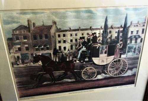 *SELLS FOR R6000+* ANTIQUE PAIR OF 1831 JAMES POLLARD LITHOGRAPHS!!