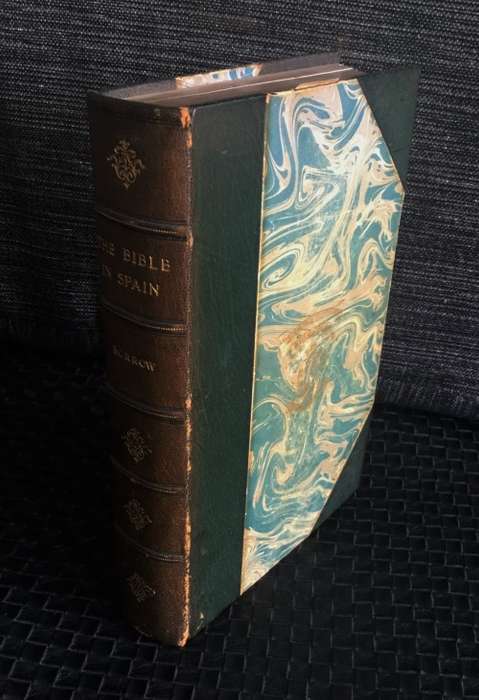 *SIGNED BY SIR HENRY JUTA* ANTIQUE 1907 COPY OF THE BIBLE IN SPAIN!!