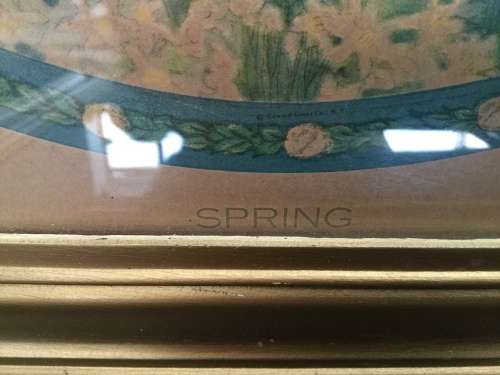*VALUE R8000* ANTIQUE COMPLETE SET OF 4 NURSERY COLOURED LITHO PRINTS BY SB. PEARSE!!