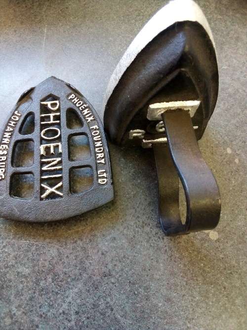 Phoenix Foundry Stove Iron With Stand Rare & Unique--From Grandma's Wash Room!!!