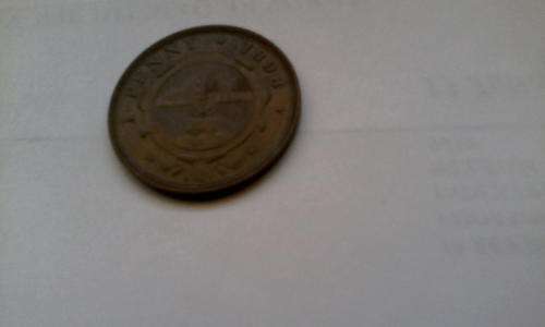 Paul Kruger ZAR 1898 Penny