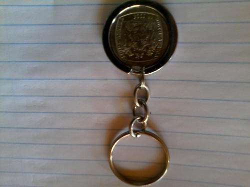 Presidential inauguration 5Rand in keyholder