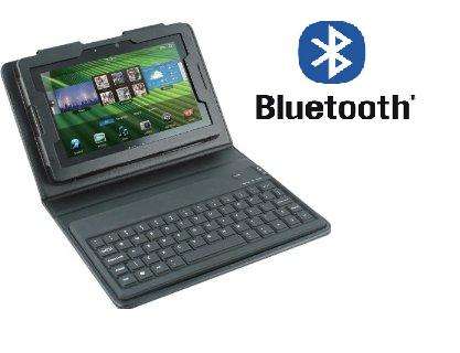 **BRAND NEW**  2 in 1 Bluetooth Keyboard + Folding Leather  Case for Blackberry Playbook