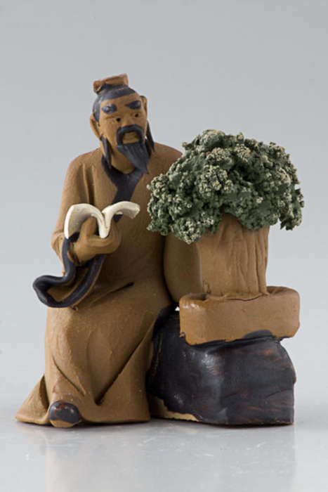 chinese mudmen bonsai trees penjing