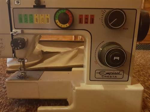 Vintage Emipsal Cresta sewing machine with case