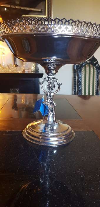 Silver plated EPNS compote