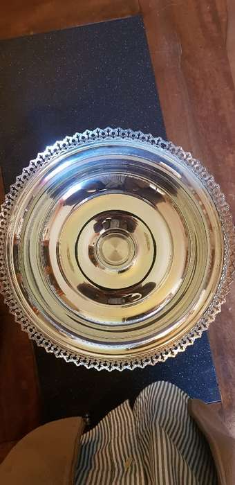 Silver plated EPNS compote