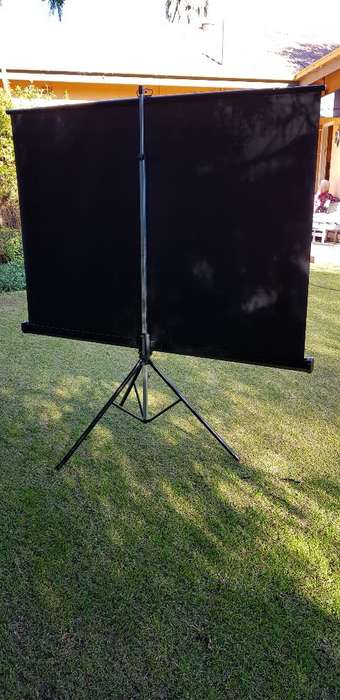 Large Adjustable Projector Screen 160 X 166