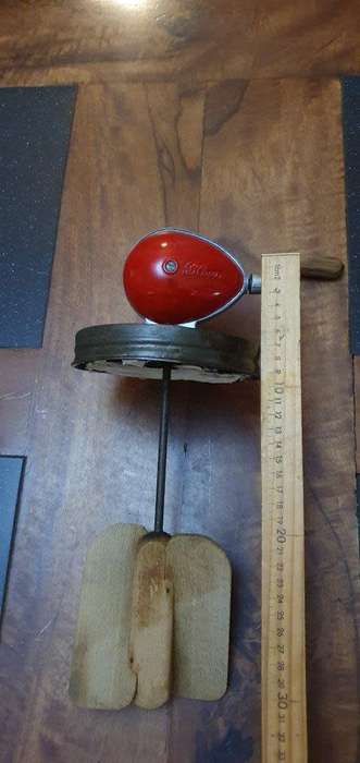 Antique  Blow Butter Churn. Made in Britain.