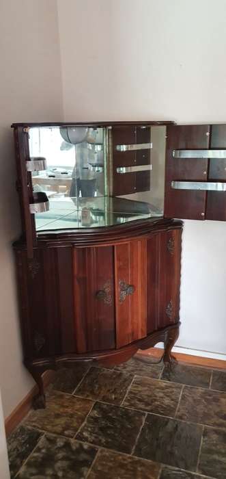 Ball and Claw Liquor Cabinet